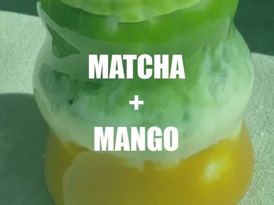 Matcha + Mango = Poletje v skodelici