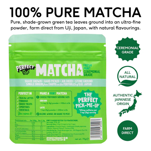Matcha prah META 75g