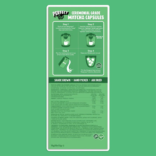 Matcha Nespresso kapsule