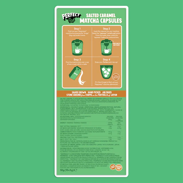 Matcha Nespresso kapsule SLANA KARAMELA