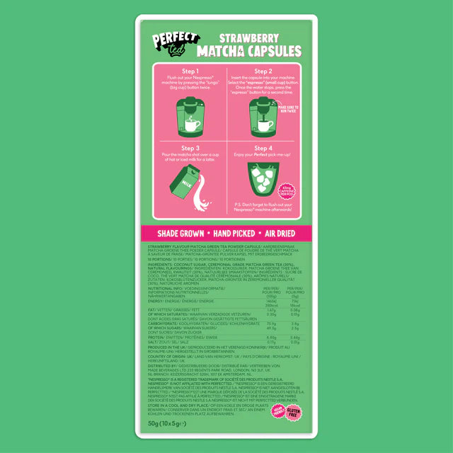 Matcha Nespresso kapsule JAGODA