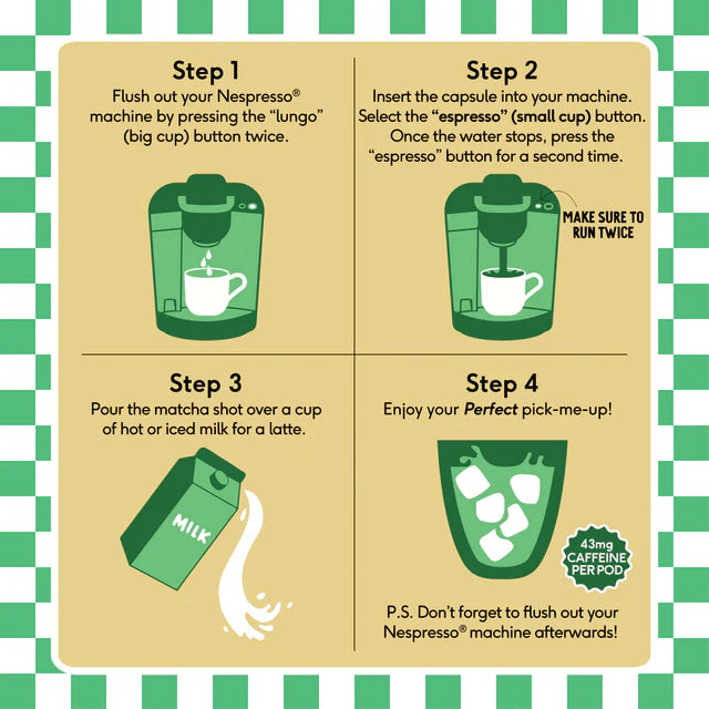 Matcha Nespresso kapsule VANILIJA