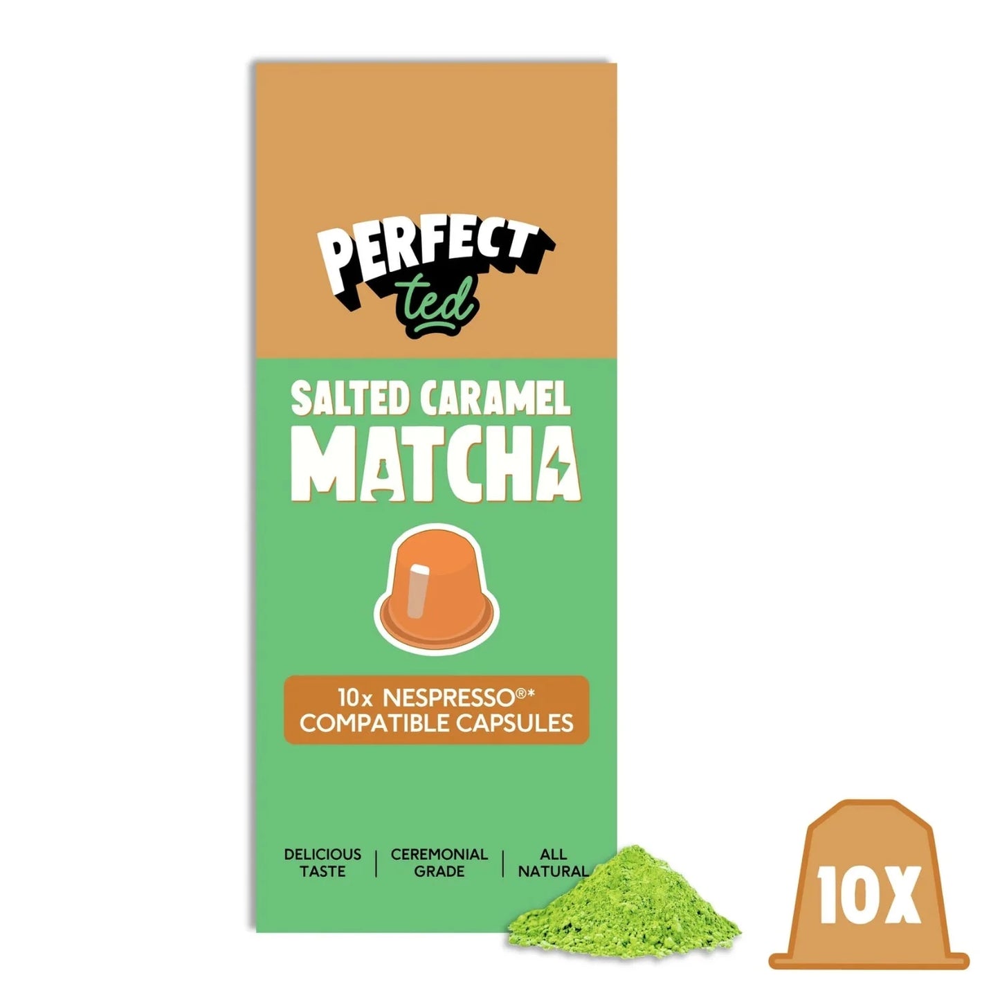 Matcha Nespresso kapsule SLANA KARAMELA