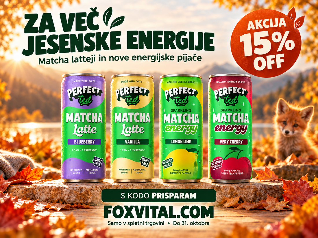 Za več jesenske energije: odkrijte PerfectTed matcha napitke