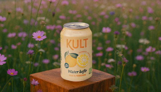 KULT vodni kefir: Kultna osvežitev brez slabe vesti in čudnih dodatkov