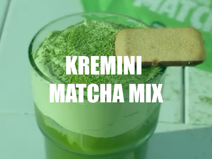 Kremini matcha mix