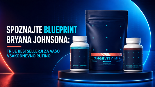 Blueprint Bryana Johnsona: trije bestsellerji za vašo vsakodnevno rutino