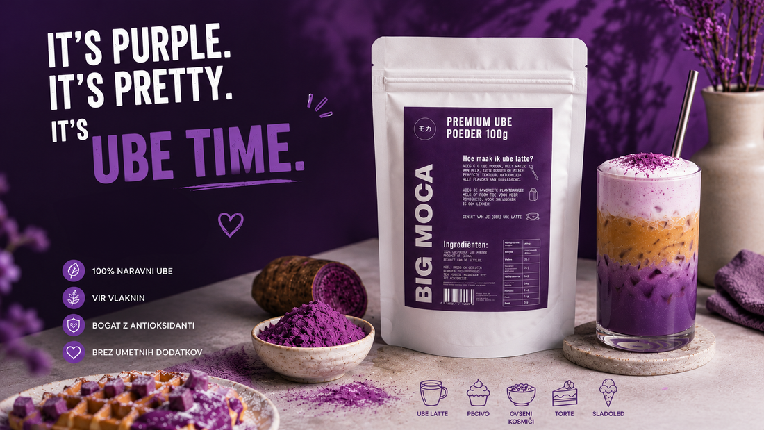 IT'S PURPLE. IT'S PRETTY. IT'S UBE TIME.