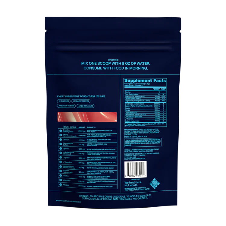 Blueprint Longevity Mix Blood Orange