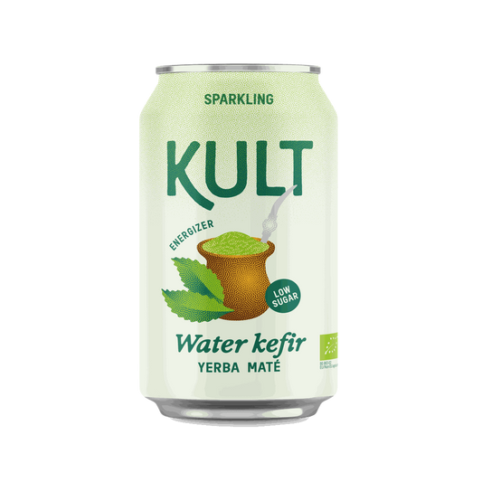 KULT vodni kefir, Maté, 330 ml