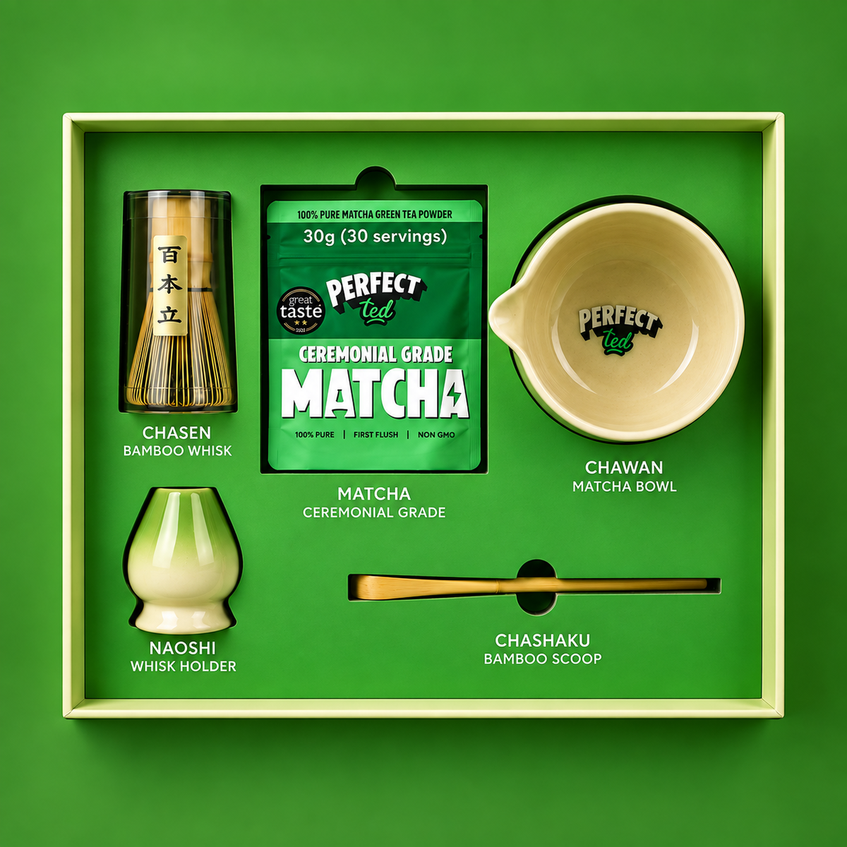 PerfectTed Matcha Starter Kit – komplet za pripravo matche