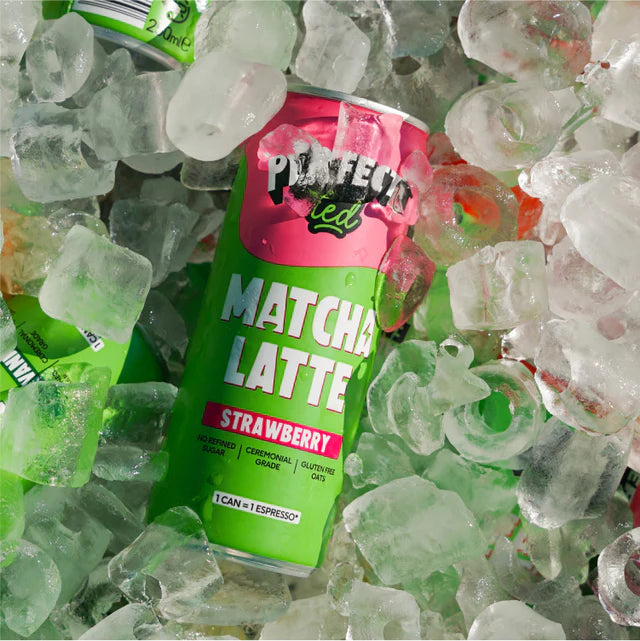 Matcha Latte z okusom jagode