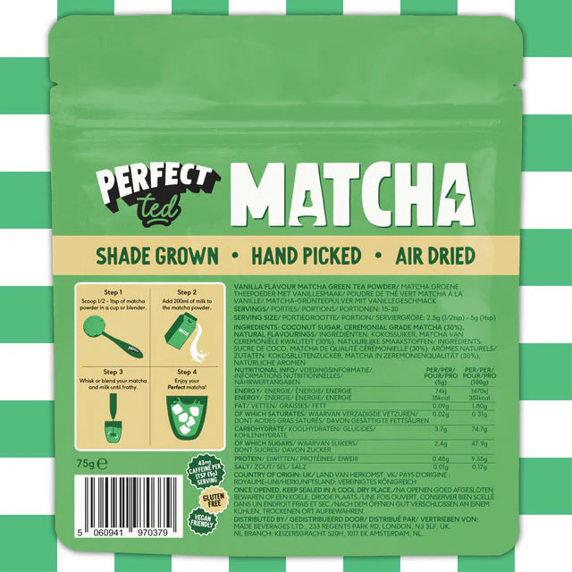 Matcha prah VANILIJA 75g