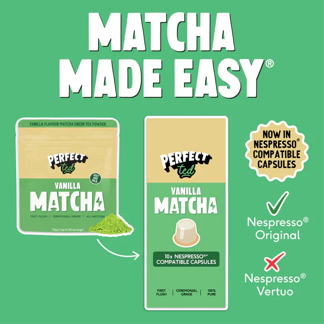 Matcha Nespresso kapsule VANILIJA