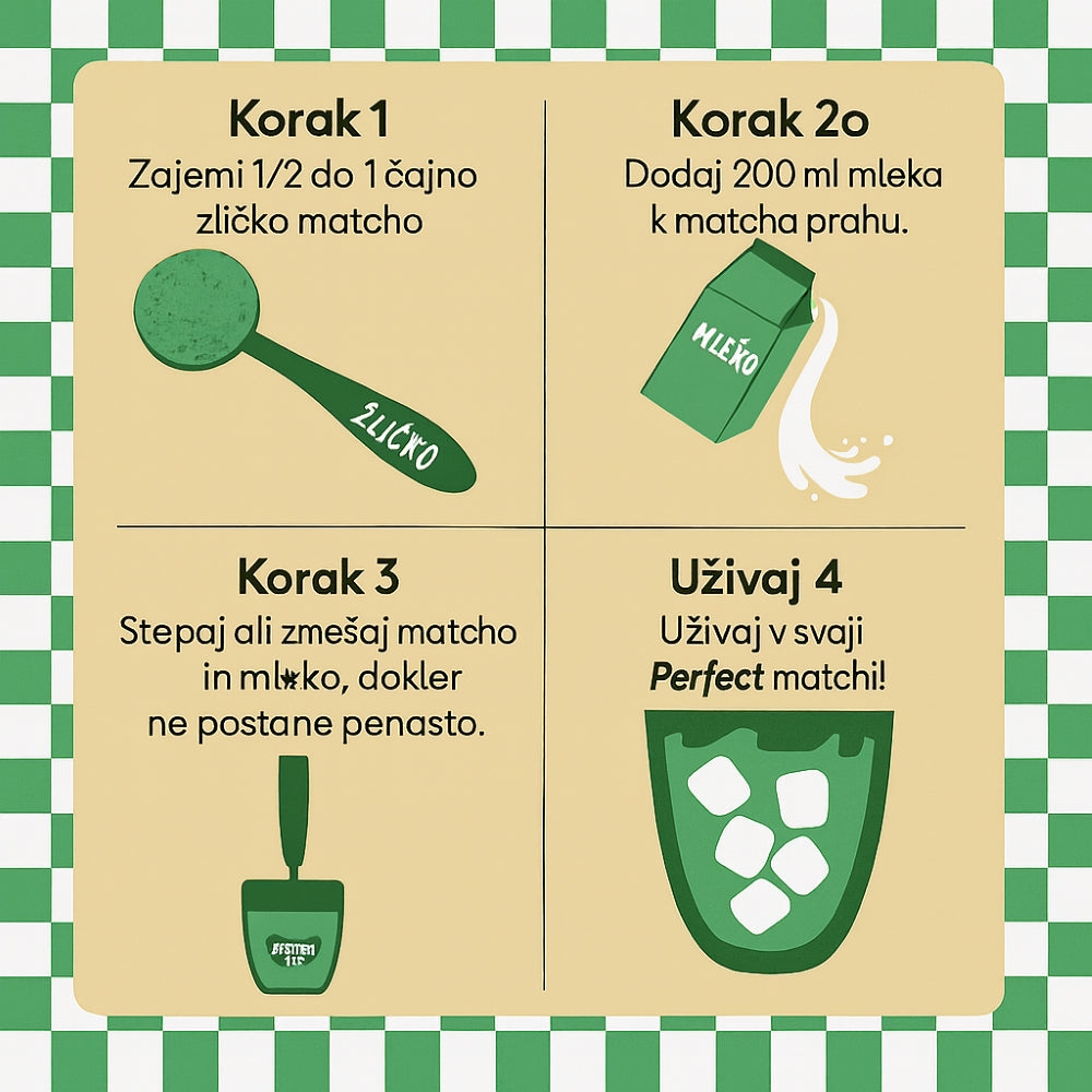 Matcha prah VANILIJA 75g