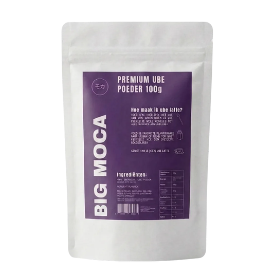 Big Moca Ube Powder 100 g | Premium prah vijoličnega jama